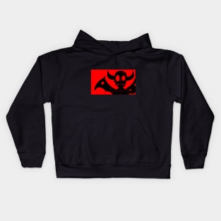 Demon in Black Kids Hoodie